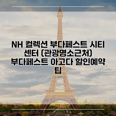 NH 컬렉션 부다페스트 시티 센터 (관광명소근처) 부다페스트 아고다 할인예약 팁