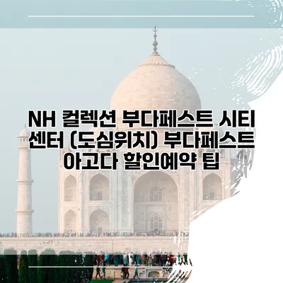 NH 컬렉션 부다페스트 시티 센터 (도심위치) 부다페스트 아고다 할인예약 팁