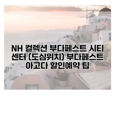 NH 컬렉션 부다페스트 시티 센터 (도심위치) 부다페스트 아고다 할인예약 팁