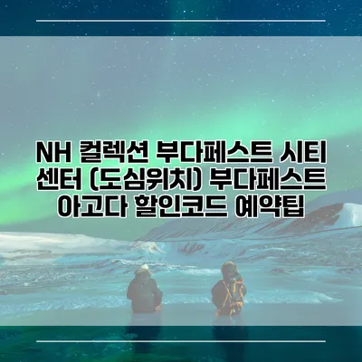 NH 컬렉션 부다페스트 시티 센터 (도심위치) 부다페스트 아고다 할인코드 예약팁