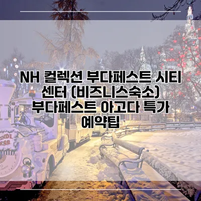 NH 컬렉션 부다페스트 시티 센터 (비즈니스숙소) 부다페스트 아고다 특가 예약팁