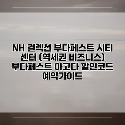 NH 컬렉션 부다페스트 시티 센터 (역세권 비즈니스) 부다페스트 아고다 할인코드 예약가이드