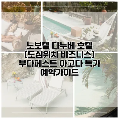 노보텔 다누베 호텔 (도심위치 비즈니스) 부다페스트 아고다 특가 예약가이드