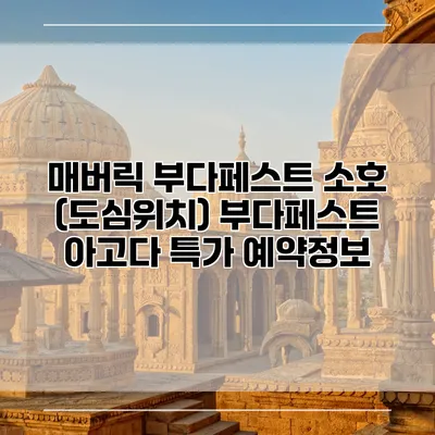 매버릭 부다페스트 소호 (도심위치) 부다페스트 아고다 특가 예약정보