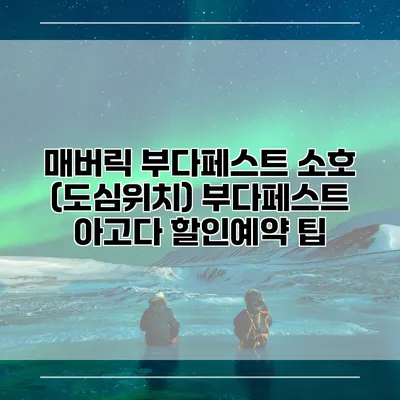 매버릭 부다페스트 소호 (도심위치) 부다페스트 아고다 할인예약 팁