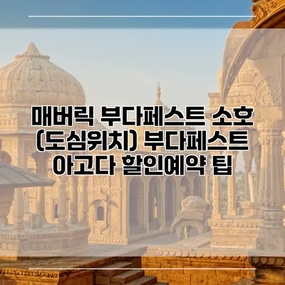 매버릭 부다페스트 소호 (도심위치) 부다페스트 아고다 할인예약 팁