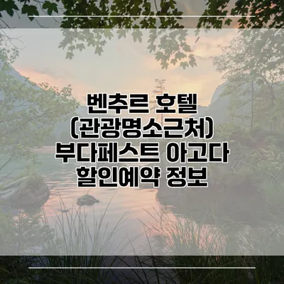 벤추르 호텔 (관광명소근처) 부다페스트 아고다 할인예약 정보