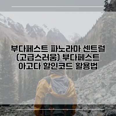 부다페스트 파노라마 센트럴 (고급스러움) 부다페스트 아고다 할인코드 활용법