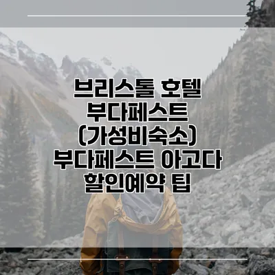 브리스톨 호텔 부다페스트 (가성비숙소) 부다페스트 아고다 할인예약 팁
