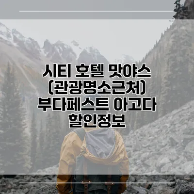 시티 호텔 맛야스 (관광명소근처) 부다페스트 아고다 할인정보