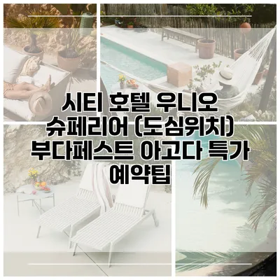 시티 호텔 우니오 슈페리어 (도심위치) 부다페스트 아고다 특가 예약팁