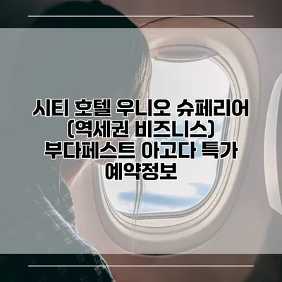 시티 호텔 우니오 슈페리어 (역세권 비즈니스) 부다페스트 아고다 특가 예약정보