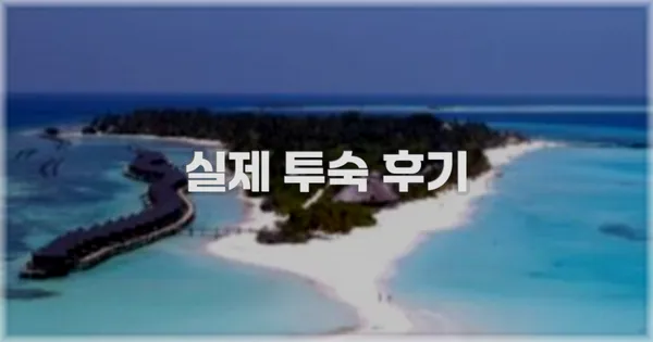 💬 실제 투숙 후기