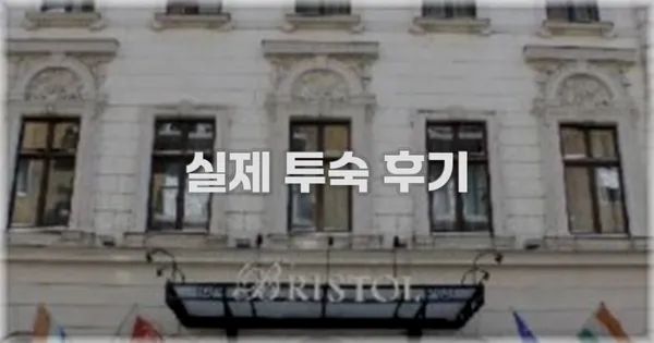 💬 실제 투숙 후기