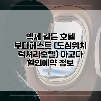 엑세 칼튼 호텔 부다페스트 (도심위치 럭셔리호텔) 아고다 할인예약 정보