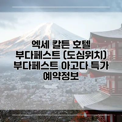 엑세 칼튼 호텔 부다페스트 (도심위치) 부다페스트 아고다 특가 예약정보