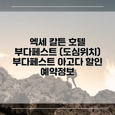 엑세 칼튼 호텔 부다페스트 (도심위치) 부다페스트 아고다 할인 예약정보