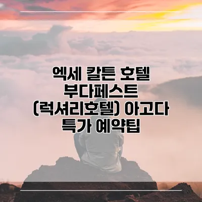 엑세 칼튼 호텔 부다페스트 (럭셔리호텔) 아고다 특가 예약팁