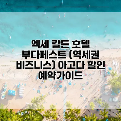 엑세 칼튼 호텔 부다페스트 (역세권 비즈니스) 아고다 할인 예약가이드