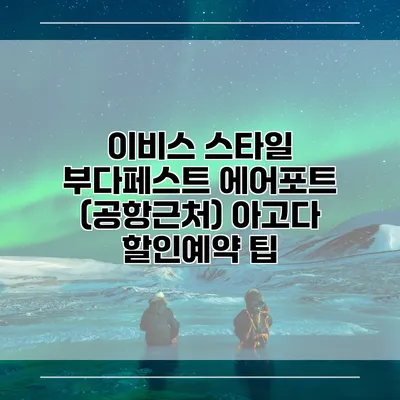 이비스 스타일 부다페스트 에어포트 (공항근처) 아고다 할인예약 팁