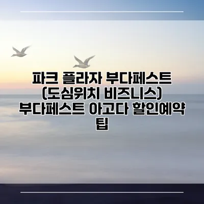파크 플라자 부다페스트 (도심위치 비즈니스) 부다페스트 아고다 할인예약 팁