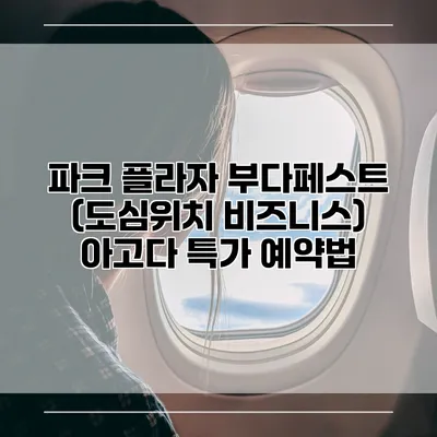 파크 플라자 부다페스트 (도심위치 비즈니스) 아고다 특가 예약법