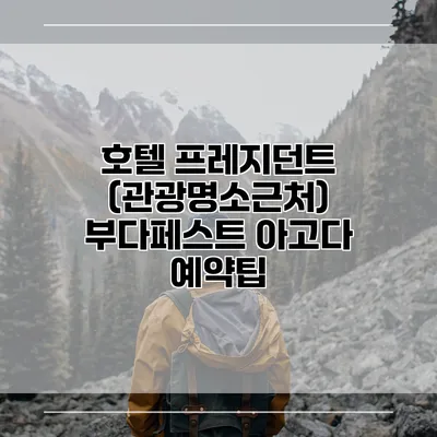 호텔 프레지던트 (관광명소근처) 부다페스트 아고다 예약팁