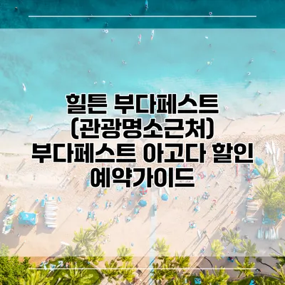 힐튼 부다페스트 (관광명소근처) 부다페스트 아고다 할인 예약가이드