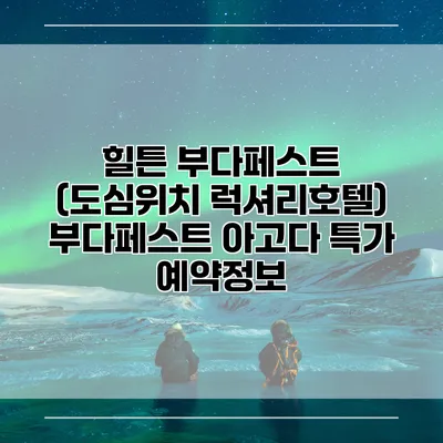힐튼 부다페스트 (도심위치 럭셔리호텔) 부다페스트 아고다 특가 예약정보